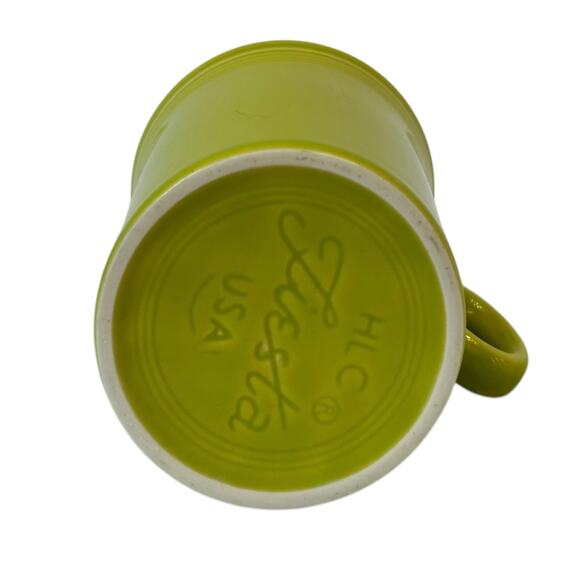 Lemongrass Fiestaware Coffee Mug 10 ounces Lemongrass Color - Picture 2 of 6